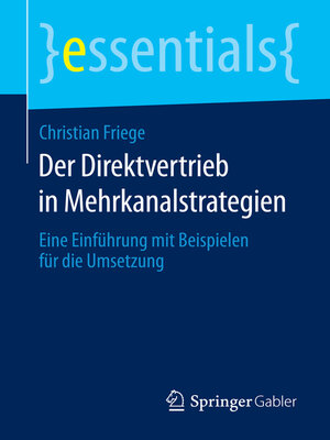 cover image of Der Direktvertrieb in Mehrkanalstrategien